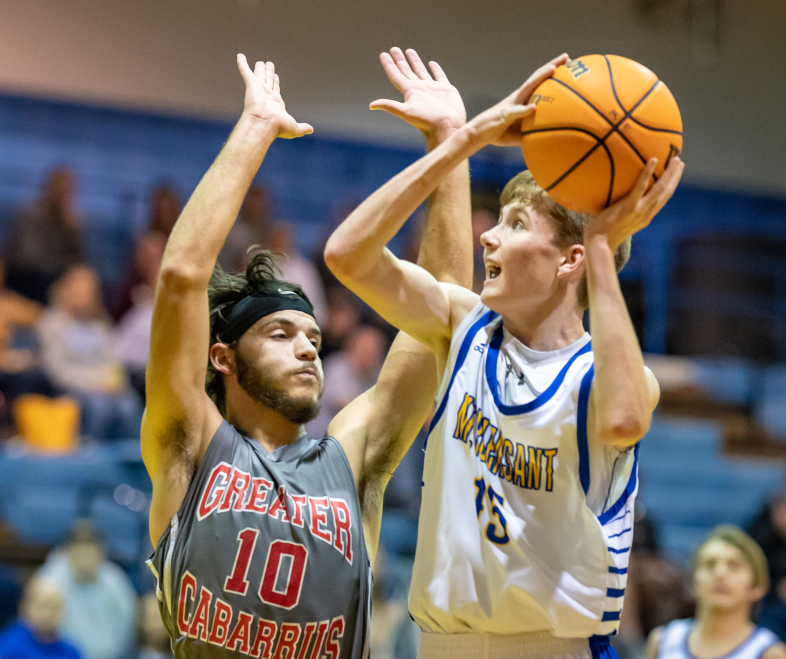Friday night basketball action
